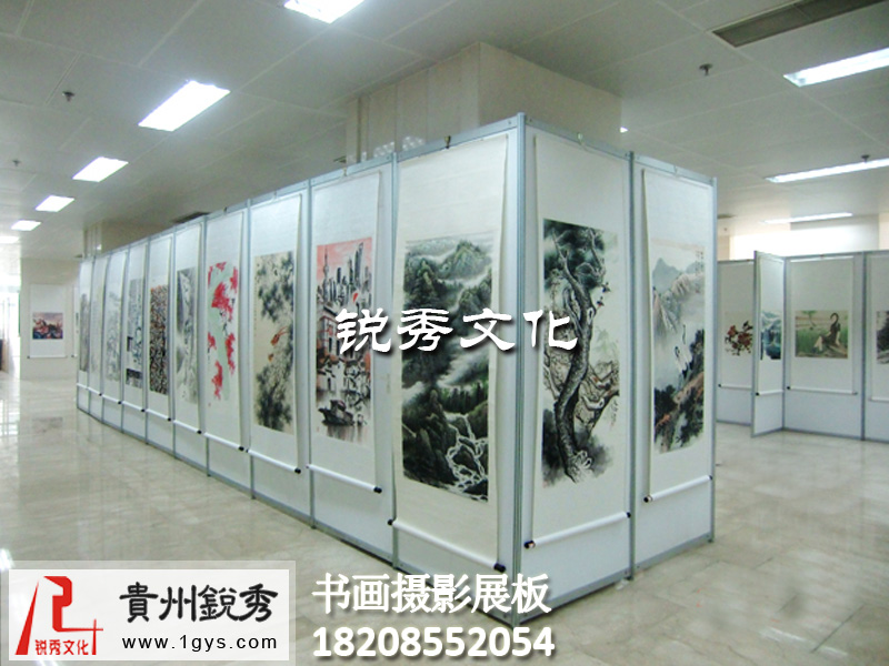 貴陽畫展布置公司 貴陽畫展策劃布置公司 書(shū)畫挂畫展闆圖片